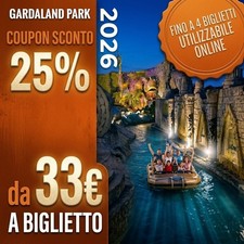 Gardaland Coupon Buono Sconto