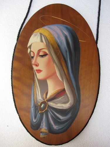 Quadro legno raffigurante - in,