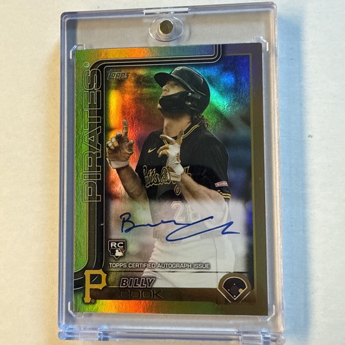 2025 topps billy cook - gold, rc