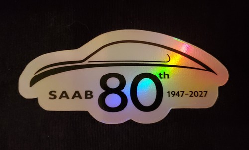 Adesivo decalcomania saab - saab, 80°