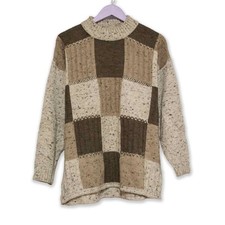Maglione Vintage a quadri