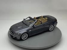 KYOSHO 1/18 BMW M3 Convertible Gray (AUTOART BBR MR MINICHAMPS NOREV KK LCD CMC)
