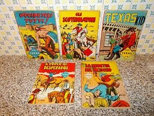 ALBO TEXAS SERIE n.3-4-5-6 DNP 1968 MB/OTTIMI ANCHE VENDITA SFUSI