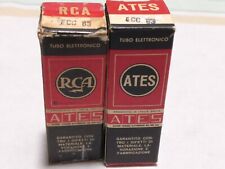 n°2 valvole: ECC83 / 12AX7  RCA-ATES Italia