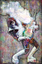 ACE FREHLEY of KISS Poster