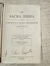 Sacra bibbia giovanni luzzi - sacra,
