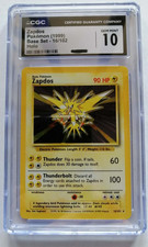 Pokemon Zapdos #16/ 102 - 1999