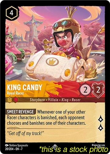 Lorcana tcg king candy royal - candy,