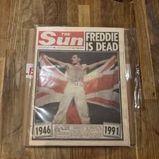 Freddie Mercury 'The Sun -