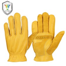 GUANTI PELLE OZero Road MOTO estate retro vintage custom cafe racer tempo libero