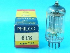 PHILCO 6T8 A EABC 80 6AK8 TUBE