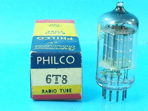 Philco 6t8 eabc 6ak8 - a, tube