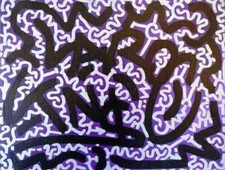 Angel Ortiz (LA2)  olio su