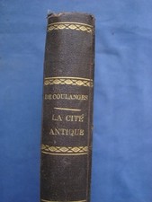 ANTICHITA' GRECO-ROMANE-DE COULANGEL-CITE' ANTIQUE ETUDE..DE LA GRECE ET DE ROME