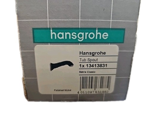 Hasgrohe tub spout metris - tub,