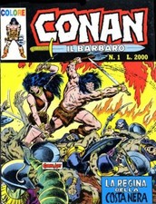 CONAN IL BARBARO Comic Art 1-61 Collana completa