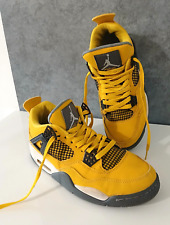 Scarpe Nike Air Jordan 4 Lightning Yellow UK 7 US 8 EU 41 Retro