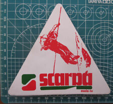 scarpa asolo-tv  ADESIVO STICKER VINTAGE NEW ORIGINAL
