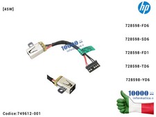 Connettore DC Power Jack HP