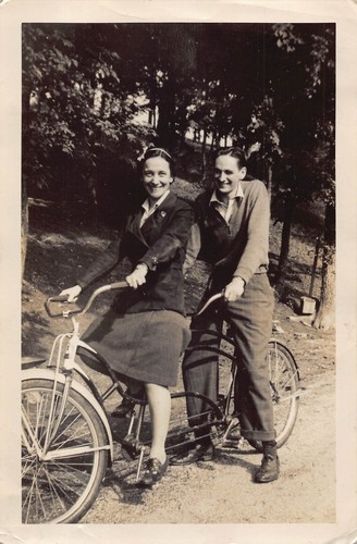 Maglione vintage coppia tandem