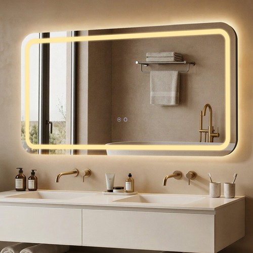 Puluomis specchio bagno con - da,