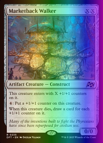 Mtg magic marketback walker - mtg,