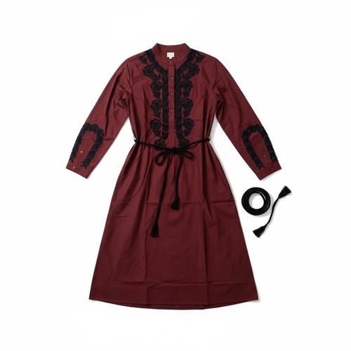 Voto ivy caftan dress wine - voto,