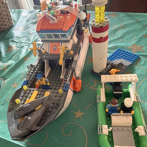 Lego city coast guard set - coast,
