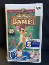 Disney Bambi VHS 55th