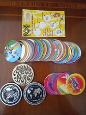 Lotto 37 Pog vintage anni 90 + Gettoni Monete Pog + Altro