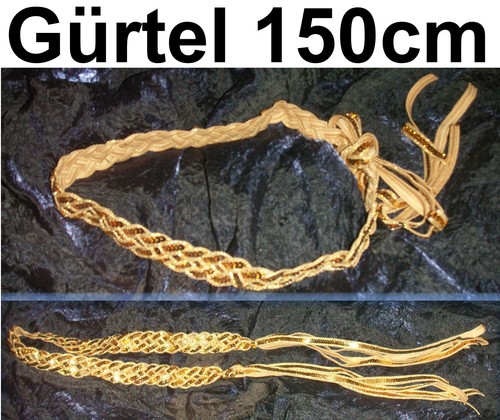 Cintura oro paillettes - oro,