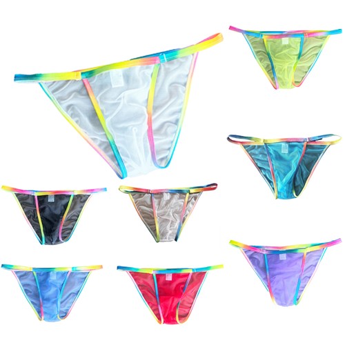 Slip uomo sexy trasparente