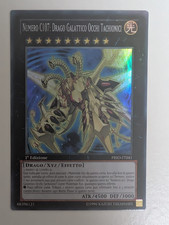 Yu-gi-oh! Numero C107 Drago Galattico Occhi Tachionici SUPER RARA - Italiano