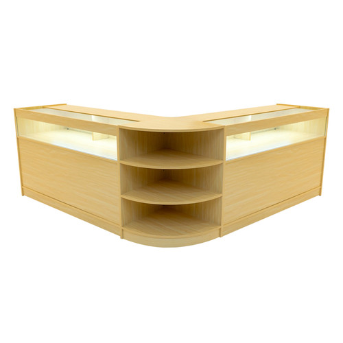 Set bancone acero theseus - bancone, led