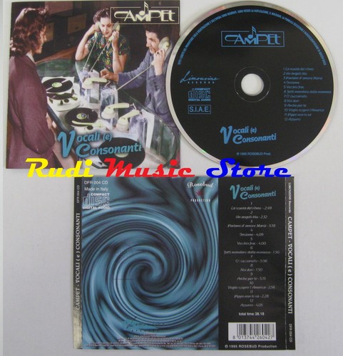 Campet vocali consonanti - cd,