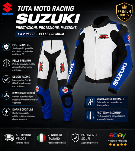 Tuta moto suzuki - tuta, gsxr