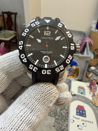 Orologio nautica bfd - 100, data