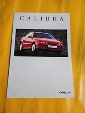 Opel Calibra Turbo Brochure