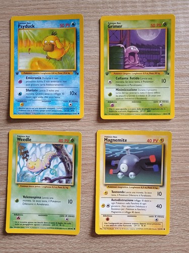 Lotto carte pokémon - lotto, 4