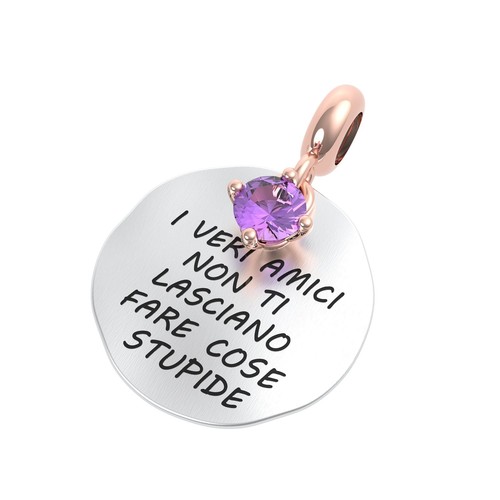 Charm rerum donna amicizia - charm,