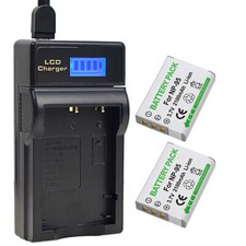 2 batterie + caricatore USB