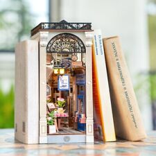 Rolife fai da te casa delle bambole libro Nook Arcade incontri 3D puzzle in legno booknook regali