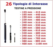 Pistone molla gas testine - 1,