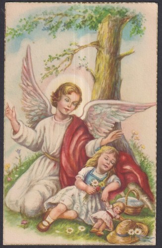 Santino antico postal del - antico,