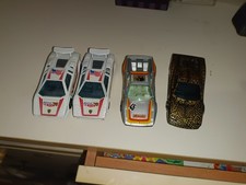 LOTTO 4 MODELLINI BBURAGO FERRARI E LAMBORGHINI SCALA 1:43