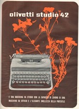 PUBBLICITA' 1938 OLIVETTI