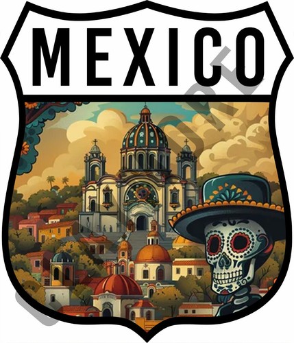 Messico sud america adesivo - america,