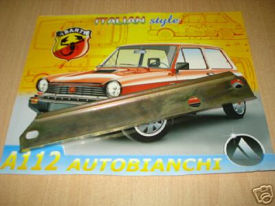 Staffa marmitta autobianchi - staffa,