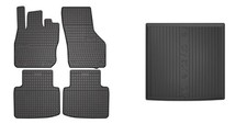 Frogum Tappetini Auto Tappeto + Copri Baule per VW Passat B9 Variant CJ5