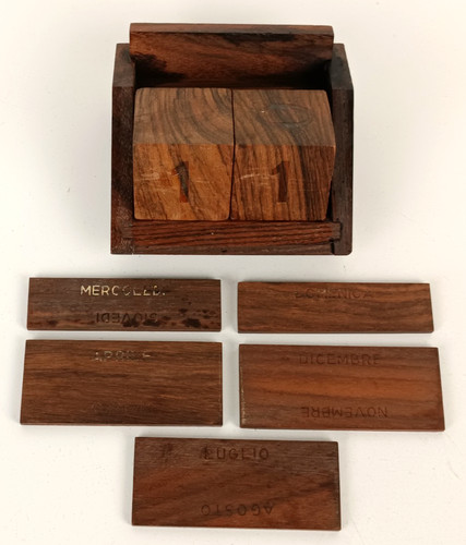 Calendario perpetuo legno - perpetuo,